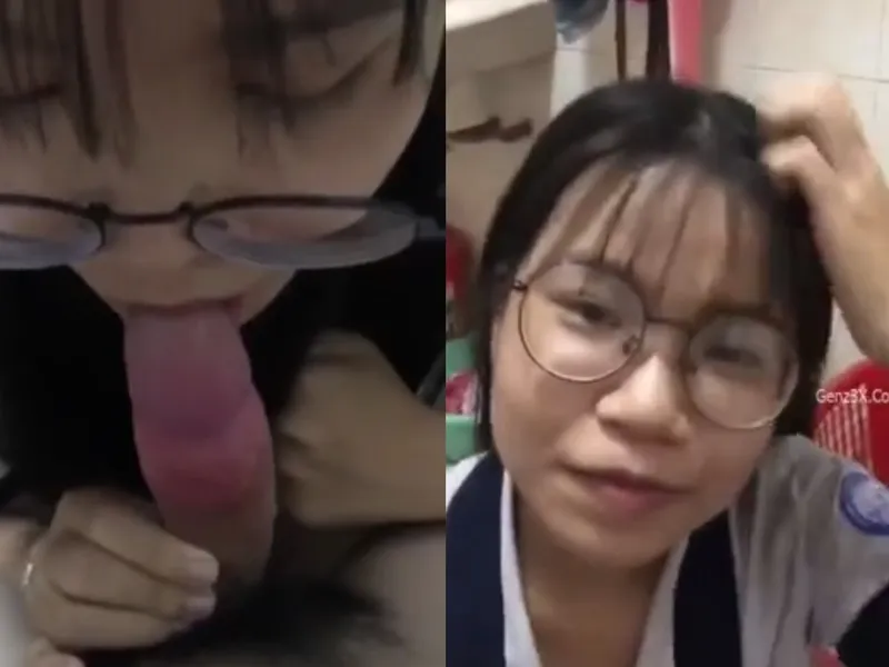 "mày mút mạnh đi tao sắp ra rồi", em xinh mút chuối cho thằng bạn thân